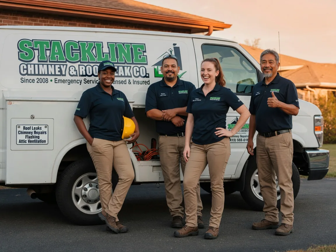 Chimney flashing repair company in Random Lake, WI